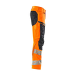 Hose mit Knietaschen, Stretch-Einsätze  / Gr. 82C52, Hi-vis Orange/Schwarzblau Produktbild Additional View 3 S