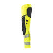 Hose mit Knietaschen, Stretch-Einsätze  / Gr. 82C52, Hi-vis Gelb/Schwarzblau Produktbild Additional View 1 S