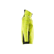 Soft Shell Jacke, Kinder, Reflexeffekte  Soft Shell Jacke für Kinder / Gr. 128,  Hi-vis Gelb/Schwarz Produktbild Additional View 3 S