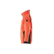 Soft Shell Jacke, Kinder, Reflexeffekte  Soft Shell Jacke für Kinder / Gr. 140,  Hi-vis Rot/Schwarzblau Produktbild Additional View 1 S