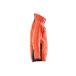 Soft Shell Jacke, Kinder, Reflexeffekte  Soft Shell Jacke für Kinder / Gr. 140,  Hi-vis Rot/Schwarzblau Produktbild Additional View 3 S