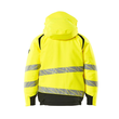 Winterjacke für Kinder,CLI-Futter / Gr.  104, Hi-vis Gelb/Schwarz Produktbild Additional View 2 S