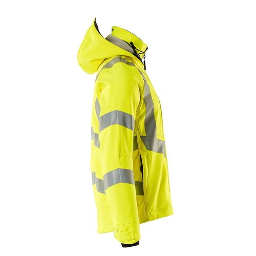 Blackpool Soft Shell Jacke / Gr. M,  Hi-vis Gelb Produktbild Additional View 3 L