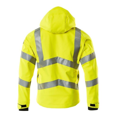 Blackpool Soft Shell Jacke / Gr. S,  Hi-vis Gelb Produktbild Additional View 2 L