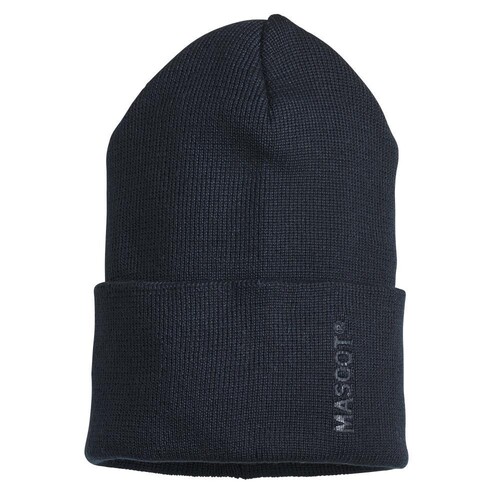 Strickmütze / Gr. ONE, Schwarzblau Produktbild Front View L