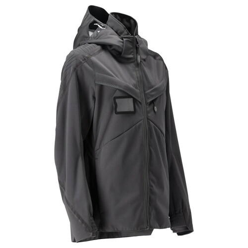 Hard Shell Jacke, Damenpassform / Gr.  M, Schwarz Produktbild Front View L