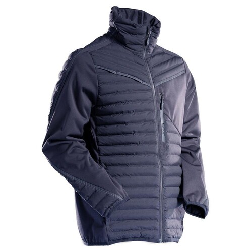 Jacke mit leichtem Futter Thermojacke /  Gr. L, Schwarzblau Produktbild Front View L