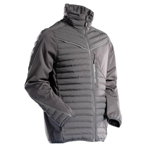 Jacke mit leichtem Futter Thermojacke /  Gr. XL, Anthrazitgrau Produktbild Front View L