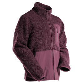Faserpelz Jacke mit Reißverschluss  Faserpelzjacke / Gr. XS, Bordeaux Produktbild