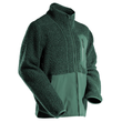 Faserpelz Jacke mit Reißverschluss  Faserpelzjacke / Gr. M, Waldgrün Produktbild