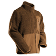 Faserpelz Jacke mit Reißverschluss  Faserpelzjacke / Gr. 4XL, Nussbraun Produktbild