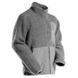 Faserpelz Jacke mit Reißverschluss  Faserpelzjacke / Gr. 4XL, Anthrazitgrau Produktbild