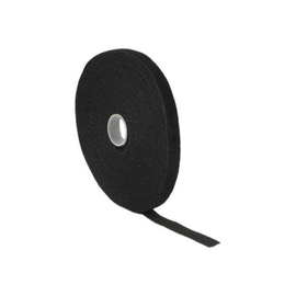 Delock Velcro - Kabelbinderrolle - 10 m - Schwarz Produktbild