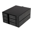 StarTech.com 3-fach 3,5 trägerloser SATA Festplatten Aluminium Wechselrahmen Backplane - 3 Bay 3,5 Z Produktbild
