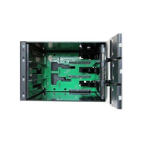 StarTech.com 3-fach 3,5 trägerloser SATA Festplatten Aluminium Wechselrahmen Backplane - 3 Bay 3,5 Z Produktbild Additional View 2 L