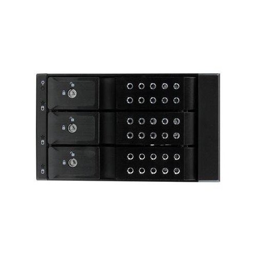 StarTech.com 3-fach 3,5 trägerloser SATA Festplatten Aluminium Wechselrahmen Backplane - 3 Bay 3,5 Z Produktbild Additional View 4 L