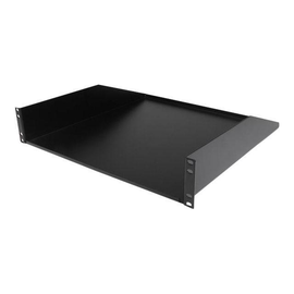 StarTech.com 2 HE 19 Fest montierbarer Schwerlast Fachboden für Server Rack/ Schrank bis 56 Kg - Fac Produktbild