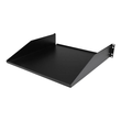 StarTech.com 2 HE 19 Fest montierbarer Schwerlast Fachboden für Server Rack/ Schrank bis 56 Kg - Fac Produktbild Additional View 1 S