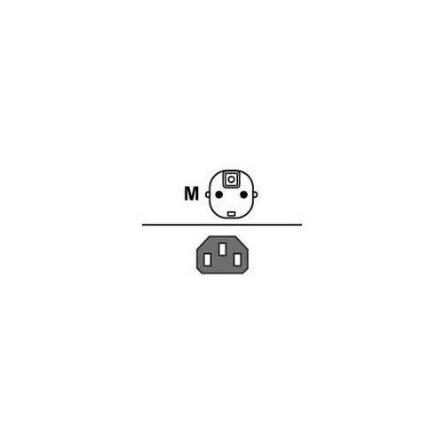 Fujitsu Stromkabel - power IEC 60320 C13 zu power CEE 7/7 (M) Produktbild