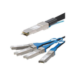 StarTech.com 1m QSFP+ Breakout Kabel - QSFP+ auf 4x SFP+ Produktbild Additional View 1 S