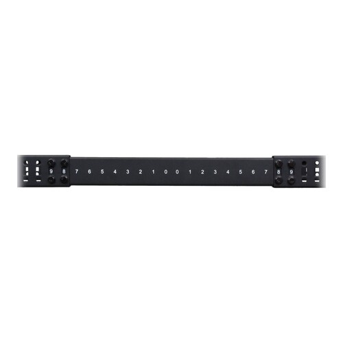 StarTech.com Open Frame Rack 25HE - 4 Pfosten Serverschrank - 58 cm - 104 cm tiefenverstellbar mit R Produktbild Additional View 3 L