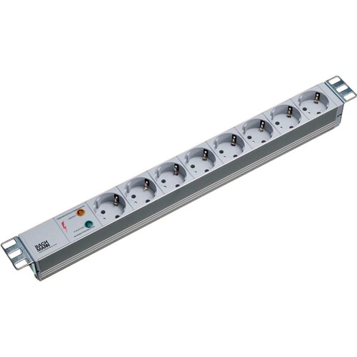 Bachmann Secomp - Überspannungsschutz (Rack - einbaufähig) - Ausgangsanschlüsse: 8 - 1U - 48.3 cm (1 Produktbild Additional View 1 L