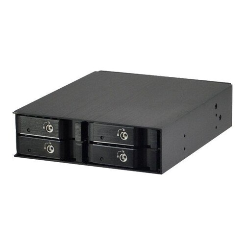 Jou Jye CoreParts - Gehäuse für Speicherlaufwerke mit Lüfter - 2.5" (6.4 cm) Produktbild Front View L