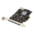 StarTech.com 3m QSFP+ Breakout Kabel - QSFP+ auf 4x SFP+ Produktbild Additional View 4 S