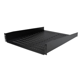 StarTech.com 2 HE 19 Fest montierbarer Fachboden für Server Rack/ Schrank bis 22 Kg - Belüfteter Fac Produktbild