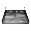 StarTech.com 2 HE 19 Fest montierbarer Fachboden für Server Rack/ Schrank bis 22 Kg - Belüfteter Fac Produktbild Additional View 3 S