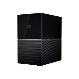 WD My Book Duo WDBFBE0160JBK - Festplatten-Array - 16 TB - 2 Schächte - HDD 8 TB x 2 - USB 3.1 (exte Produktbild