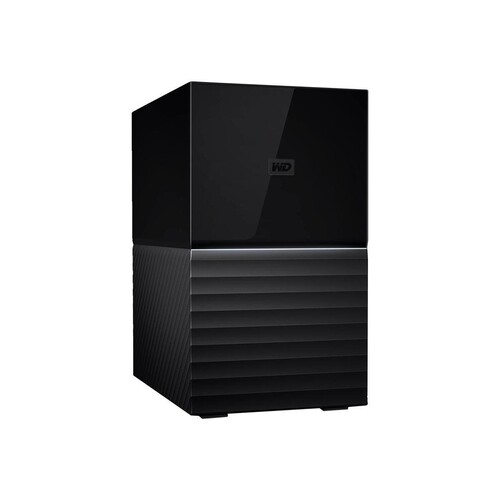 WD My Book Duo WDBFBE0160JBK - Festplatten-Array - 16 TB - 2 Schächte - HDD 8 TB x 2 - USB 3.1 (exte Produktbild Additional View 2 L