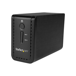 StarTech.com USB 3.1 Dual 3,5" SATA (6Gbit/s) Festplattengehäuse mit RAID - Zweifach 3,5 Zoll HDD/SS Produktbild
