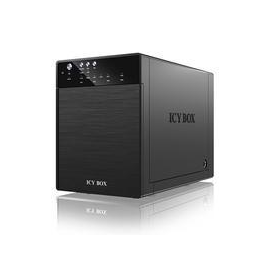 ICY BOX IB-3640SU3 - Festplatten-Array - 4 Schächte (SATA-600) Produktbild