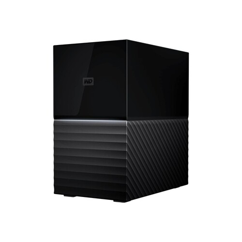 WD My Book Duo WDBFBE0200JBK - Festplatten-Array - 20 TB - 2 Schächte - HDD 10 TB x 2 - USB 3.1 (ext Produktbild