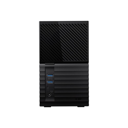 WD My Book Duo WDBFBE0200JBK - Festplatten-Array - 20 TB - 2 Schächte - HDD 10 TB x 2 - USB 3.1 (ext Produktbild Additional View 2 L