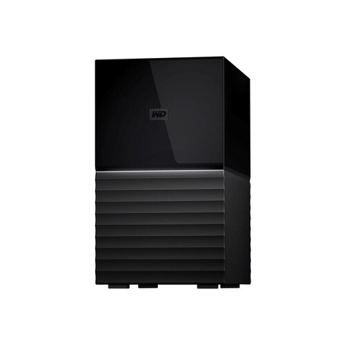 WD My Book Duo WDBFBE0200JBK - Festplatten-Array - 20 TB - 2 Schächte - HDD 10 TB x 2 - USB 3.1 (ext Produktbild Additional View 4 L