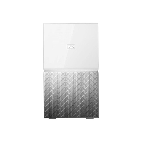 WD My Cloud Home Duo WDBMUT0040JWT - Gerät für persönlichen Cloudspeicher Produktbild Additional View 2 L