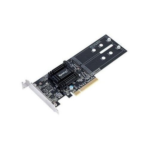 Synology M2D18 - Laufwerksschachtadapter - Erweiterungsschlitz auf 2 x M.2 Produktbild Front View L