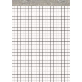 Notizblock A6 kariert ohne Deckblatt 50Blatt 60g holzfrei weiß Landré 100050641 Produktbild