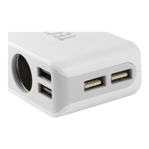 Technaxx TE11 - Auto-Netzteil - 120 Watt - 2.4 A (USB, Zigarettenanzünden) Produktbild Additional View 3 L