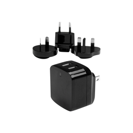 StarTech.com 2 Port USB Ladegerät / Netzteil - 2-fach Ladestecker 17 Watt / 3.4 Amp - Dual Reiselade Produktbild