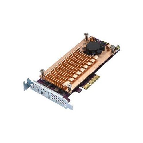 QNAP QM2-2P-244A - Speicher-Controller - PCIe Produktbild Additional View 1 L