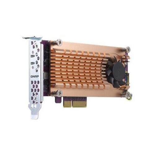 QNAP QM2-2P-244A - Speicher-Controller - PCIe Produktbild Additional View 2 L