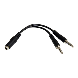 StarTech.com 3,5mm Audio Klinke Y Kabel - Headset Splitter Produktbild
