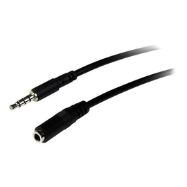 StarTech.com 1m 3,5mm 4-Pol. TRRS-Headset-Verlängerungskabel Produktbild