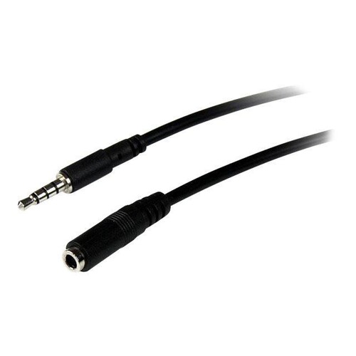 StarTech.com 1m 3,5mm 4-Pol. TRRS-Headset-Verlängerungskabel Produktbild