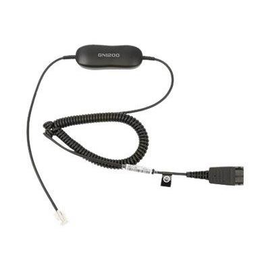 Jabra GN1200 CC - Headset-Kabel - Quick Disconnect Stecker zu RJ-9 männlich Produktbild