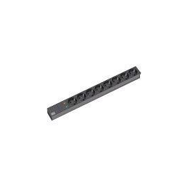 Bachmann Steckdosenleiste (Rack - einbaufähig) - Wechselstrom 250 V - Ausgangsanschlüsse: 8 - 1U - 4 Produktbild