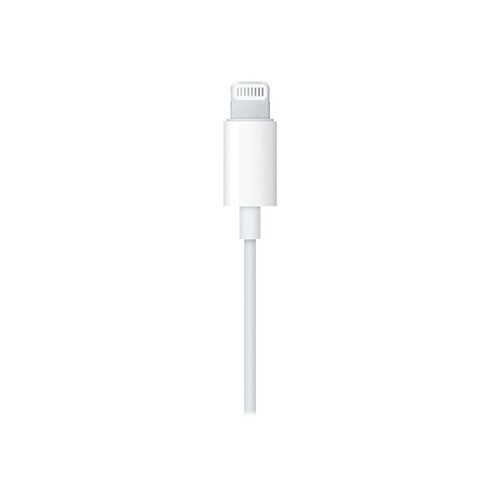 Apple EarPods - Ohrhörer mit Mikrofon - Ohrstöpsel - kabelgebunden - Lightning - für iPad/iPhone/iPo Produktbild Additional View 4 L